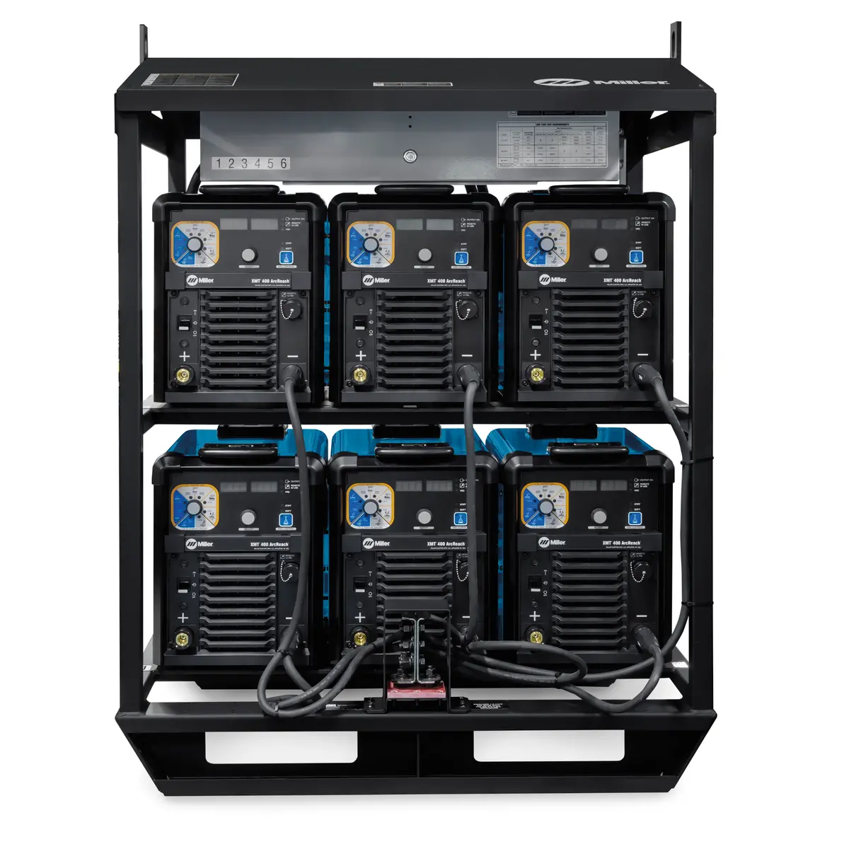 Miller Xmt 400 Arcreach 6-Pack Rack - 907883 2