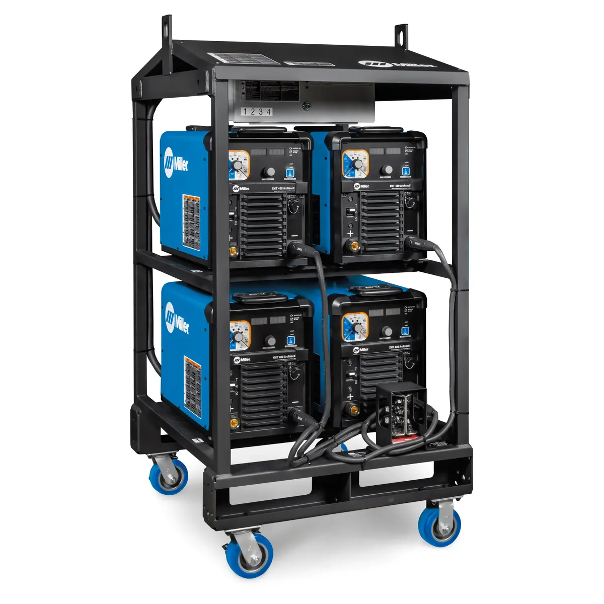 Miller Xmt 400 Arcreach Narrow 4-Pack Rack - 907882 1