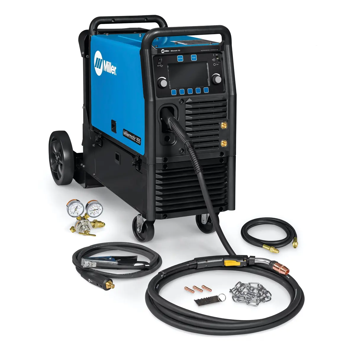 Miller Millermatic 355 Pulse Capable Mig Welder With Ez-Latch Cart- 951926 1