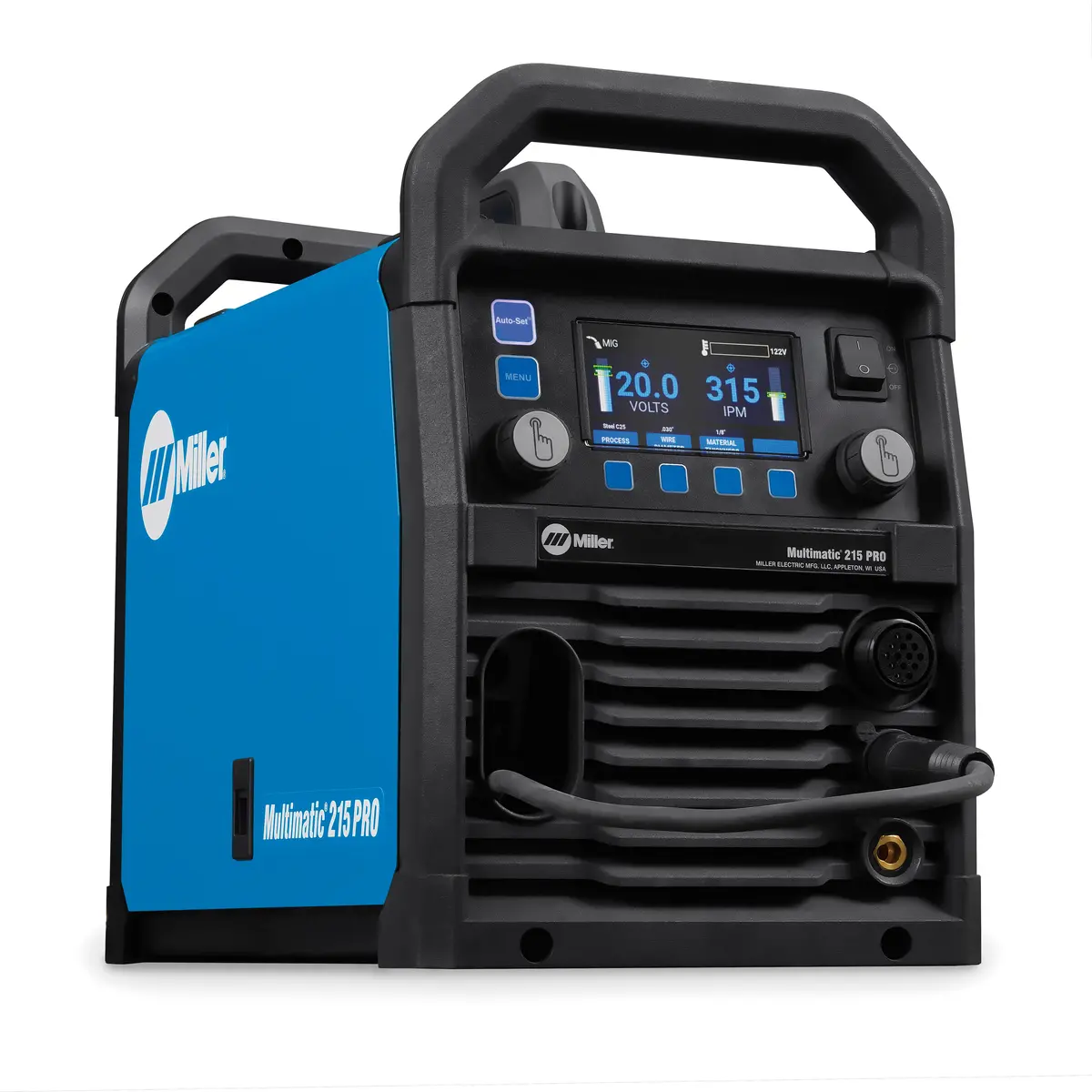 Miller Multimatic 215 Pro Multiprocess Welder W/ Running Gear - 951000074 2
