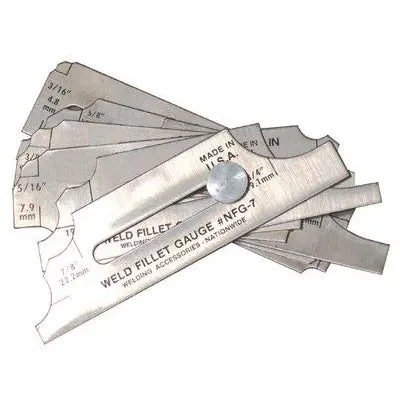 Best Welds Nfg-7 Weld Fillet Gauge W/Case - Nfg-7 1
