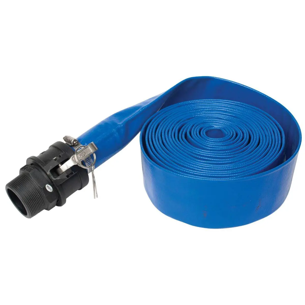 Easypro Cleanout Package With 25Ft Or 50Ft Roll-Up Hose And Quick Connect Fittings 1