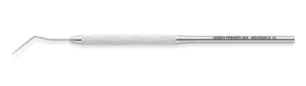 Premier Michigan S (1-2-3-5-7-8-9-10) Single End Probe With Round Handle 1