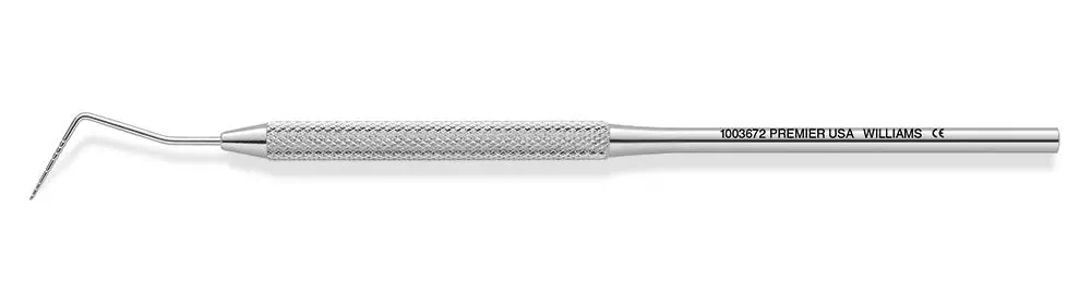 Premier Williams (1-2-3-5-7-8-9-10) Single End Probe With Round Handle 1