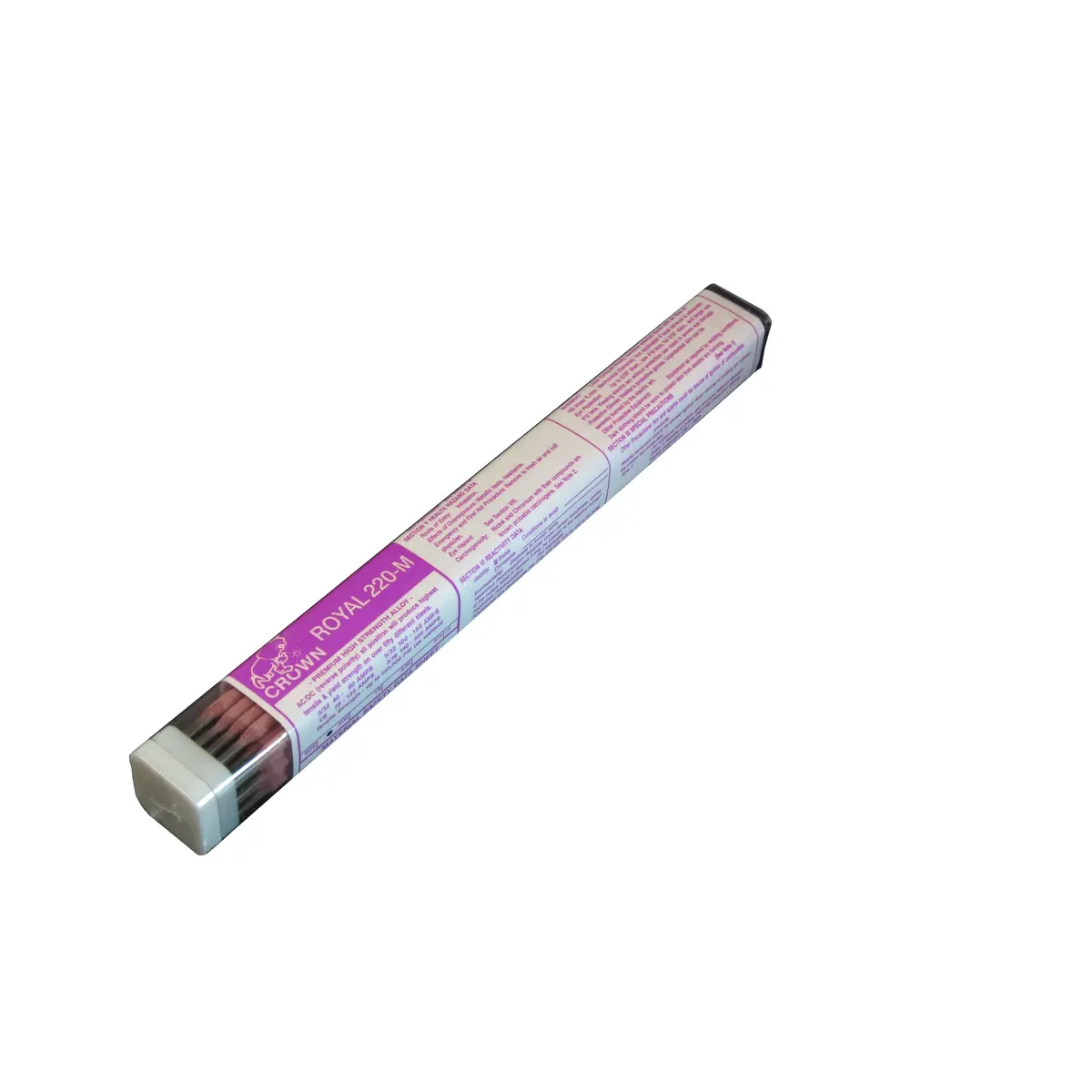 Crown Alloys Royal 220-M  - 5/64" Electrode - 1 Lb Tube - Re220m/Em-Bp 1