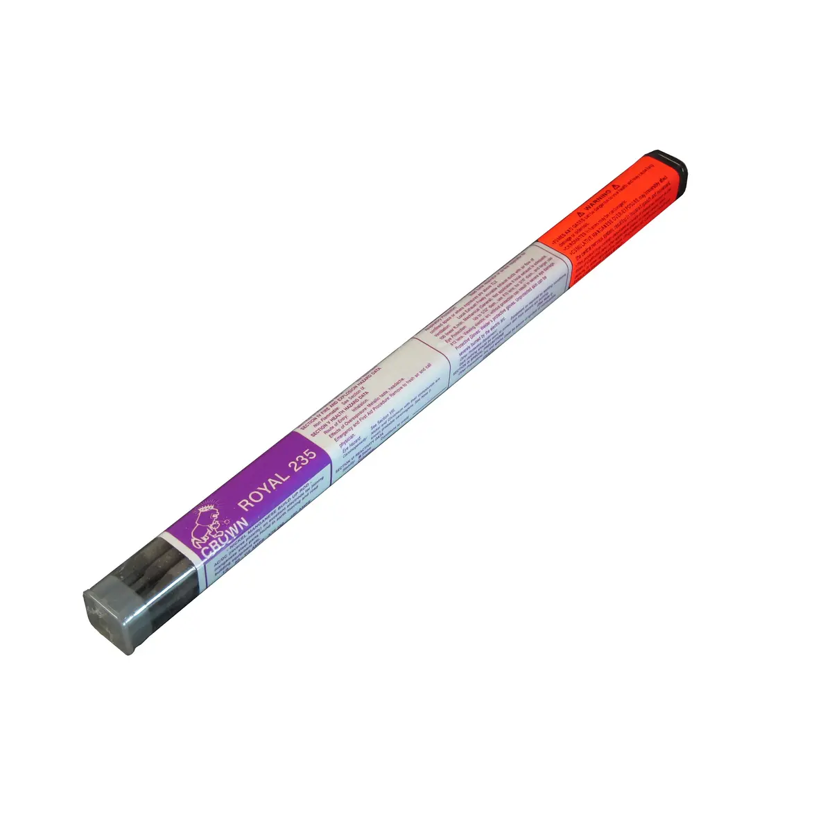 Crown Alloys Royal 235  - 3/16" Electrode - 1 Lb Tube - Re235/Eq-Bp 1