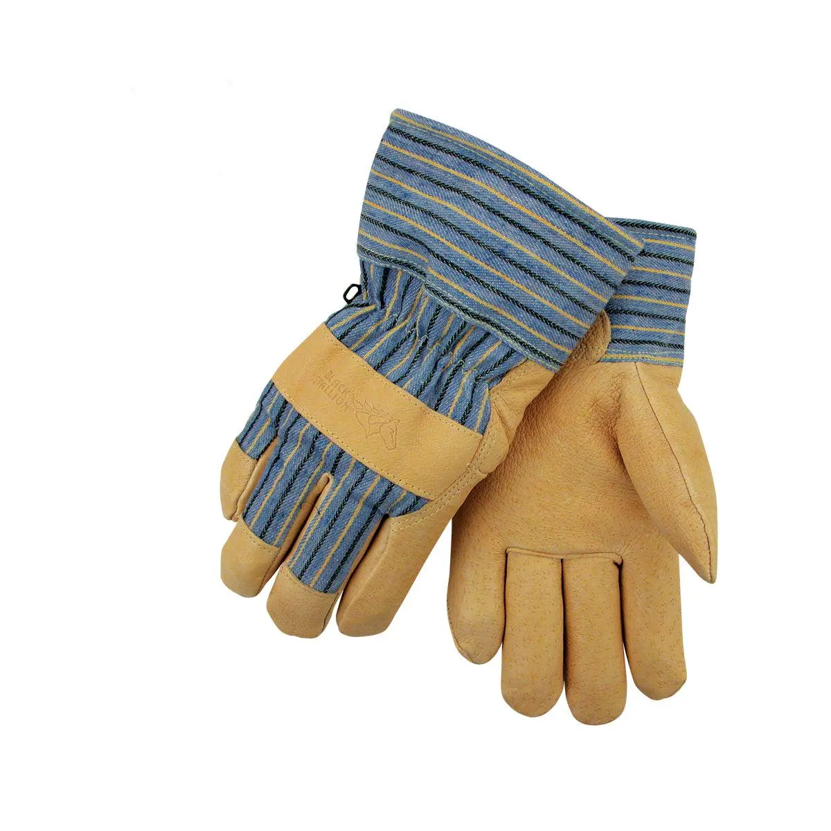 Black Stallion Pigskin Multi-Blend Insulated Winter Gloves - 5Lp 1