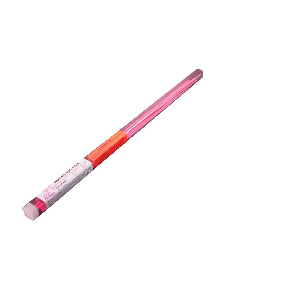 Crown Alloys Royal 130 Fc-P 3/16" Brazing Rod 1Lb Tube - Rt130f/Tq-Bp 1