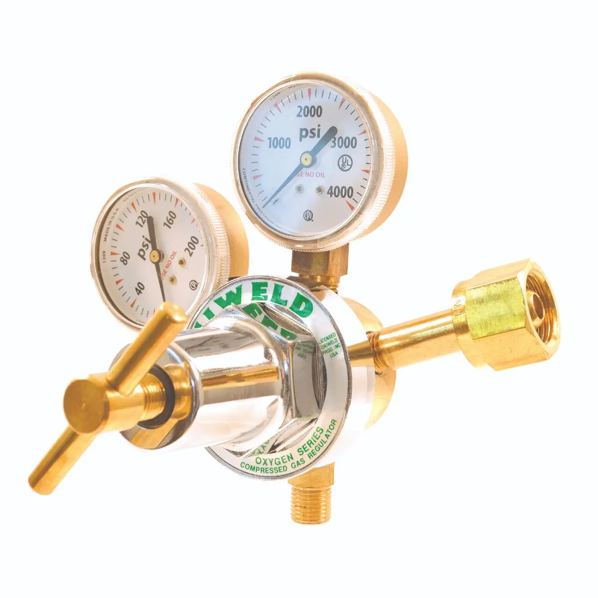 Uniweld Regulator Md 1-Stage Oxygen 125Psi Cga540 - Ruh8210 1