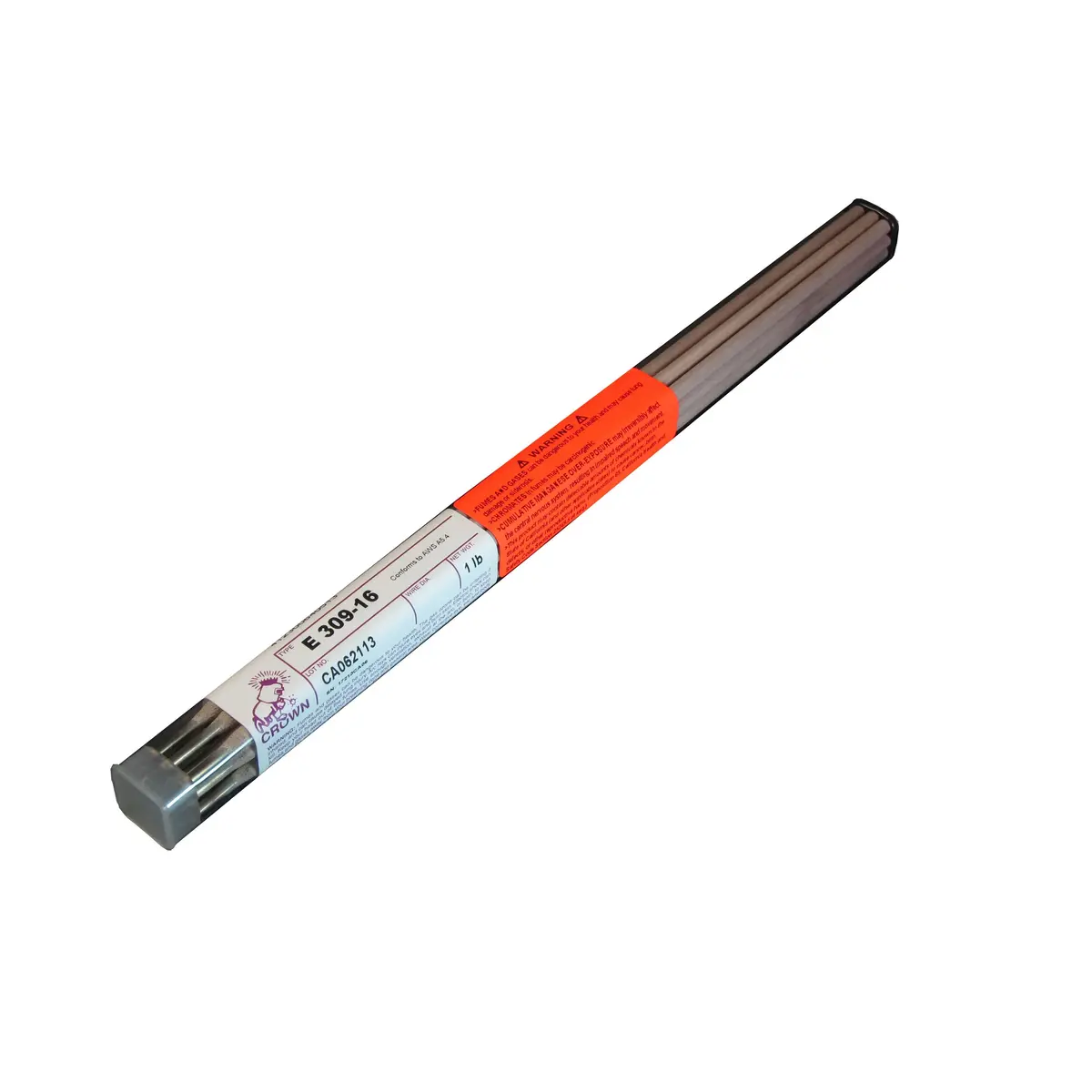 Crown Alloys E 309-16  - 5/32" Electrode - 1 Lb Tube - Se309/Ep-Bp 1