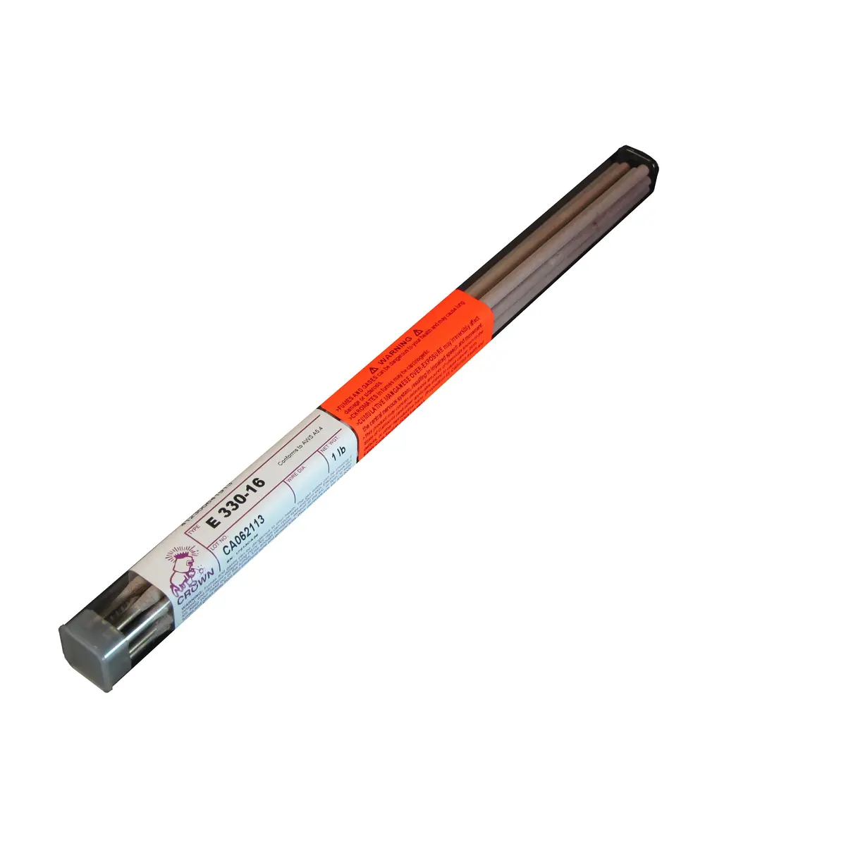 Crown Alloys E 330-16  - 3/32" Electrode - 1 Lb Tube - Se330/En-Bp 1