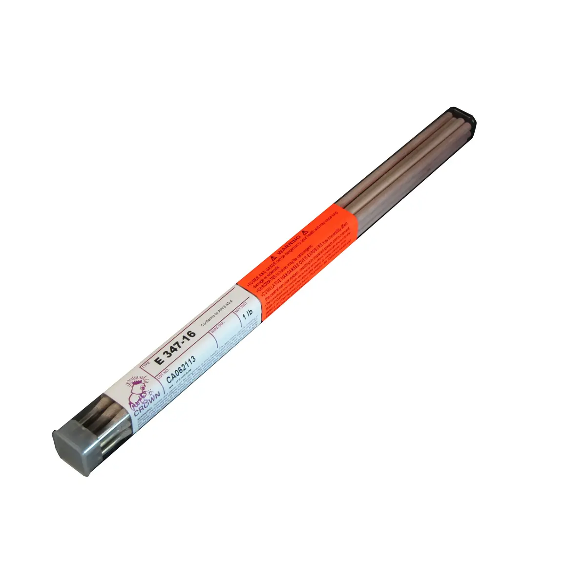 Crown Alloys E 347-16  - 3/32" Electrode - 1 Lb Tube - Se347/En-Bp 1