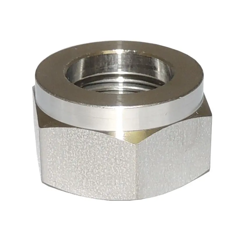 Western Stainless Steel Regulator Inlet Nut, Refrigerant Gases, Cga-660 - Ss-604 1