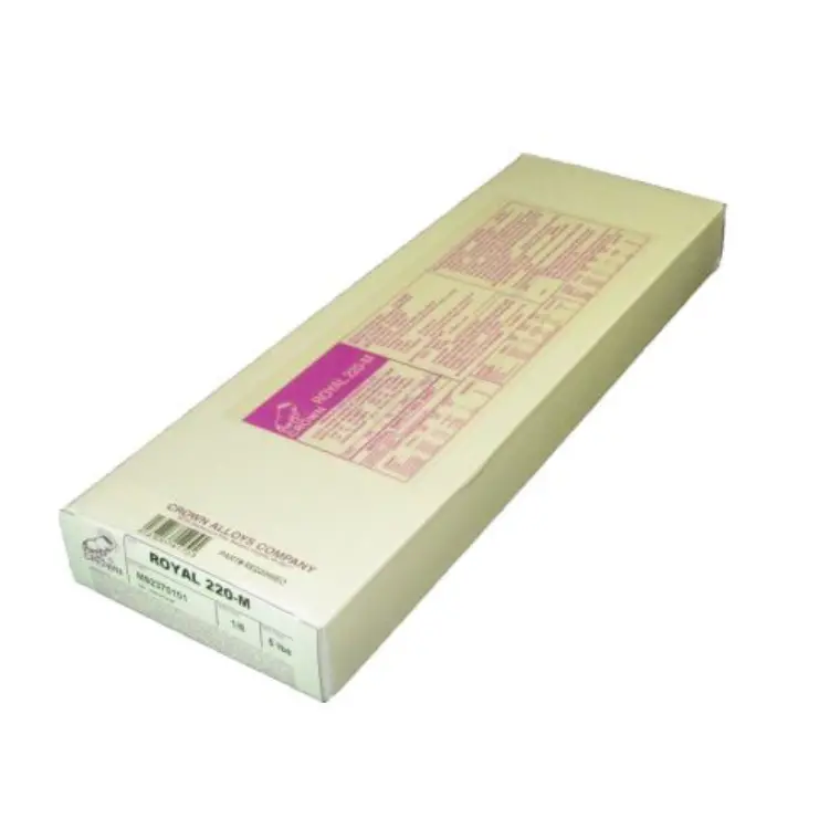Crown Alloys Royal 220-M Stick Electrode, 1/8", 5# - Re220m/Eo 1
