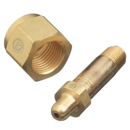 Western Steel Nut: .830"-14 Ngo Lh Fm Corrosive Gases Cga-330 - Ss-334 1