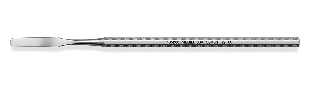 Premier Cement Spatula #22 Stainless Steel With Octagon Handle 1