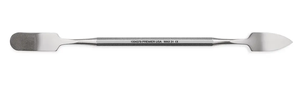 Premier #31 Double End Wax Spatula With Octagon Handle 1