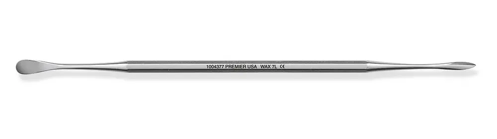 Premier #7L Double End Wax Spatula With Octagon Handle 1