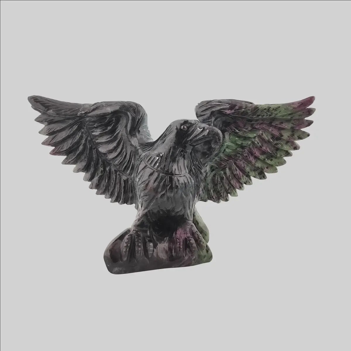 Ruby Zoisite Stone Eagle 5 In X 8 In 1