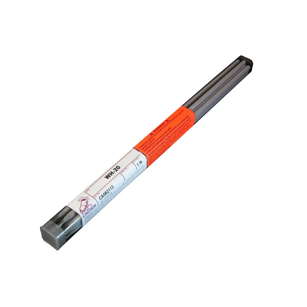 Crown Alloys Wh-20  - 5/32" Electrode - 1 Lb Tube - Tewh/Ep-Bp 1