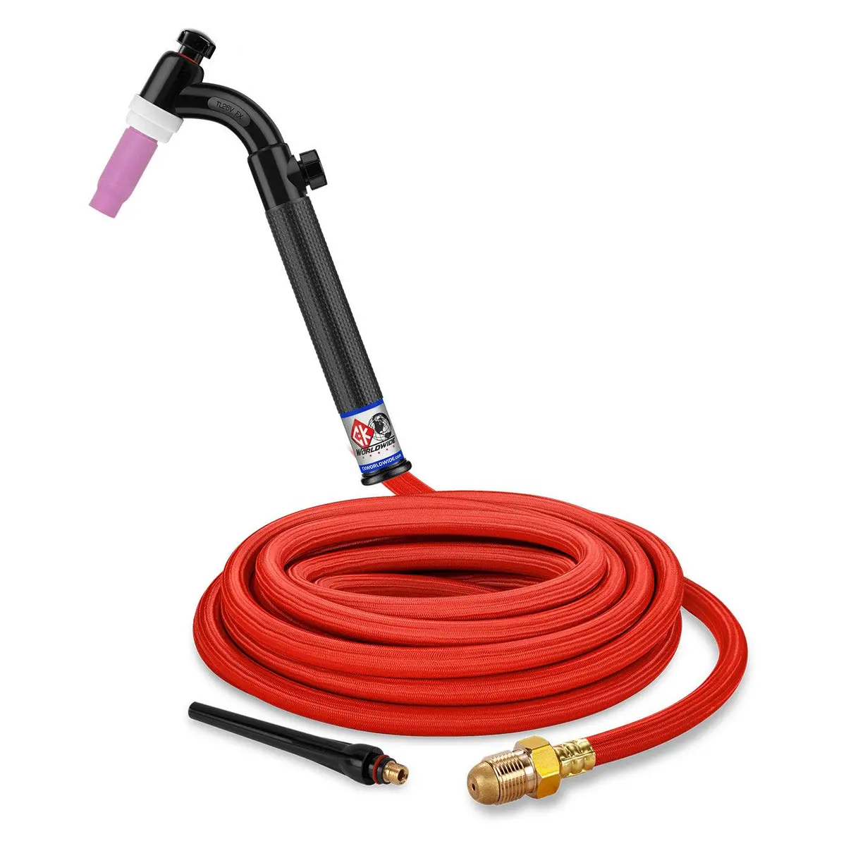 Ck Worldwide 200A Trim-Line Tig Torch W/ Flex Head And Valve, 25 Ft - Tl26v-25-Rsf Fx 1