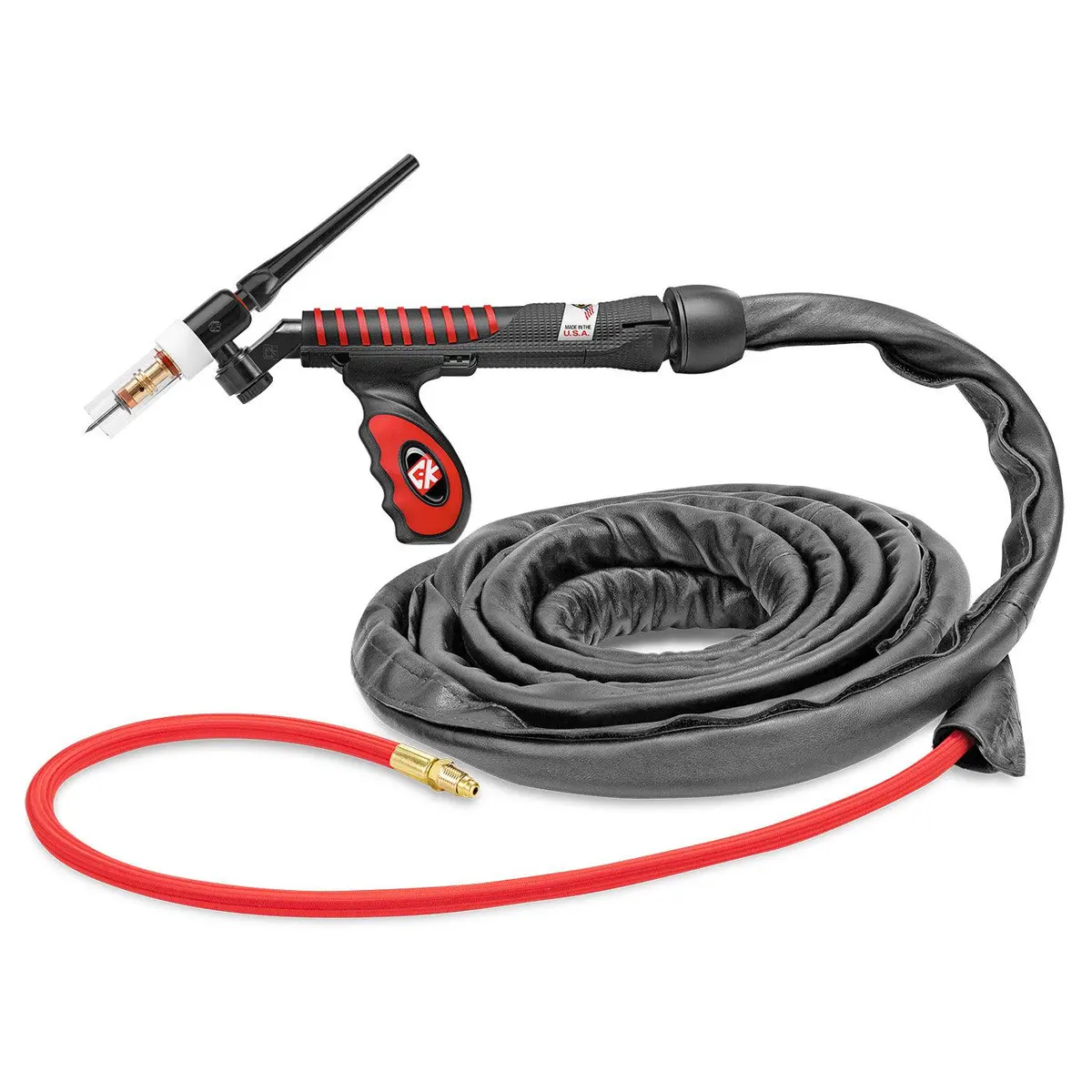 Ck Worldwide Ultratig Flex-Loc 150 Amp Tig Torch W/ Superflex Cable 1