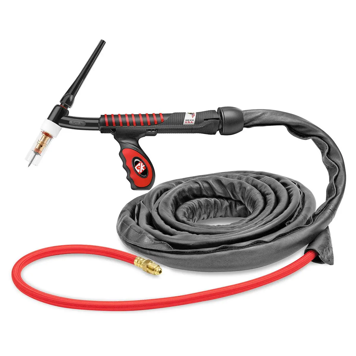 Ck Worldwide Ultratig Trimline 200 Amp Tig Torch W/ Superflex Cable 1
