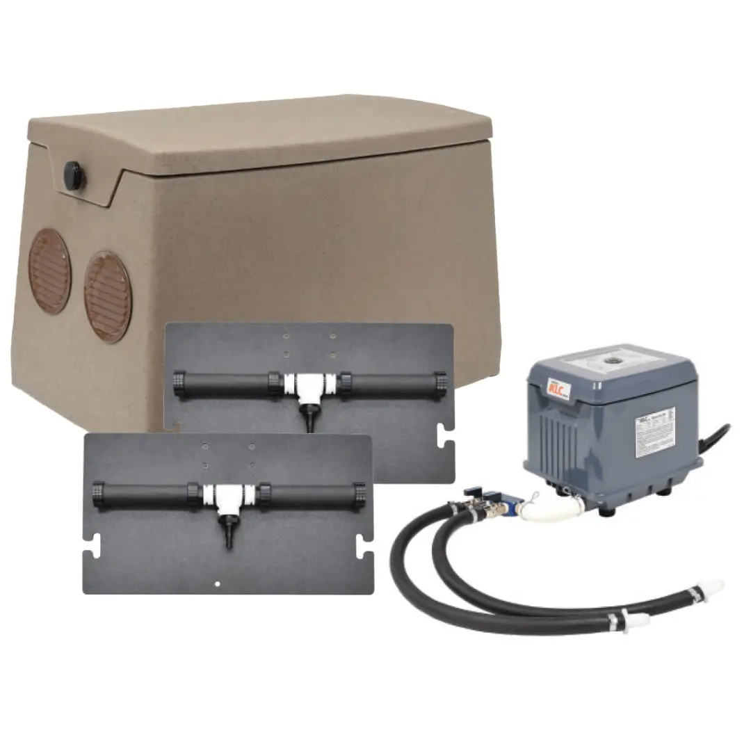 Air De-Icing System For Shallow Water – Up To 30′ Dock 1