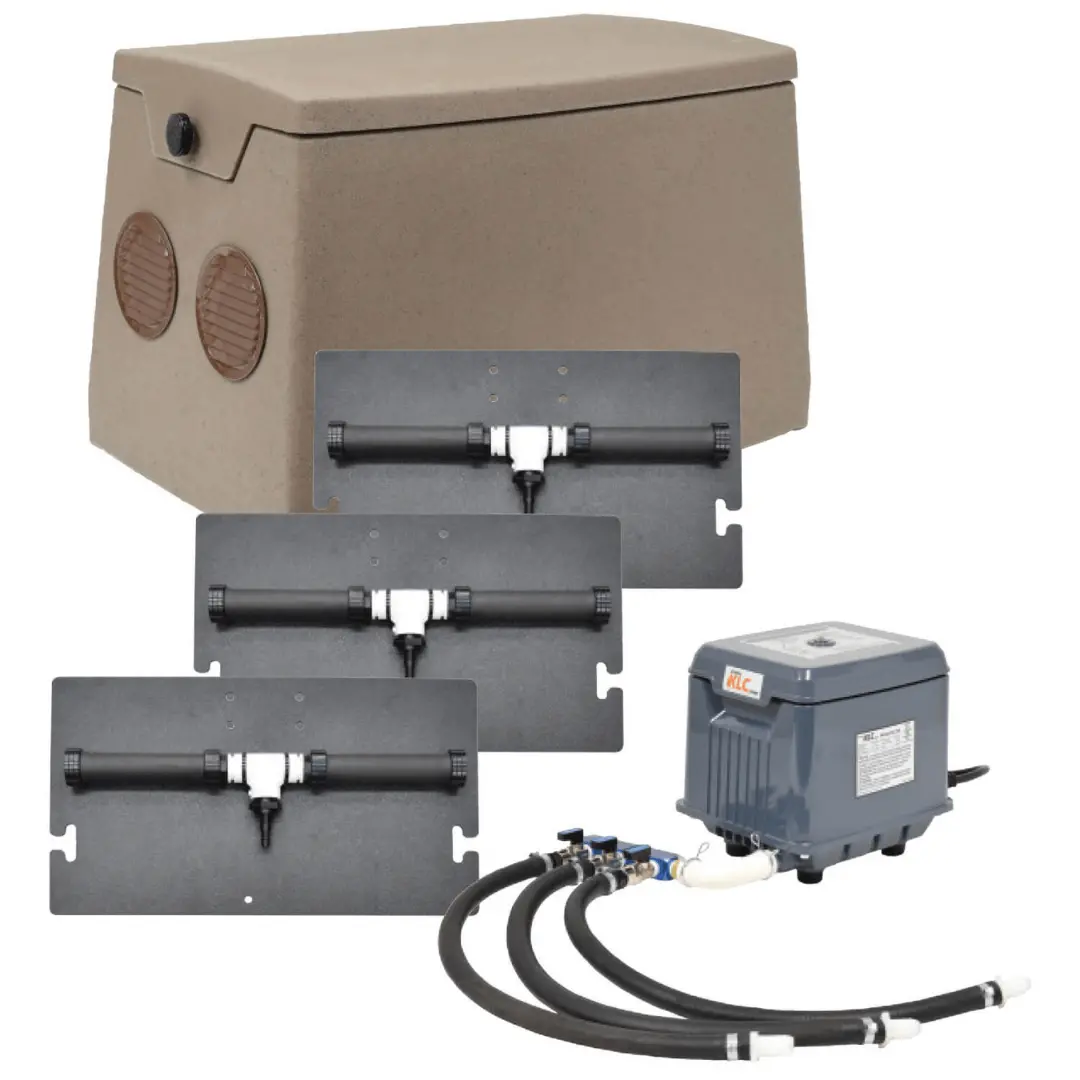 Air De-Icing System For Shallow Water – Up To 45′ Dock 1