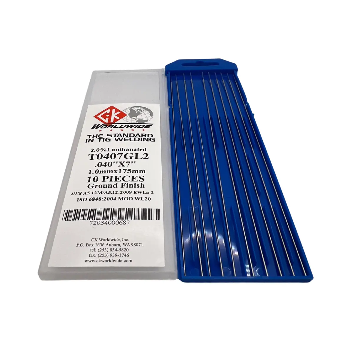 Ck Worldwide 2% Lanthanated Tungsten, 10/Pk - Gl2 4