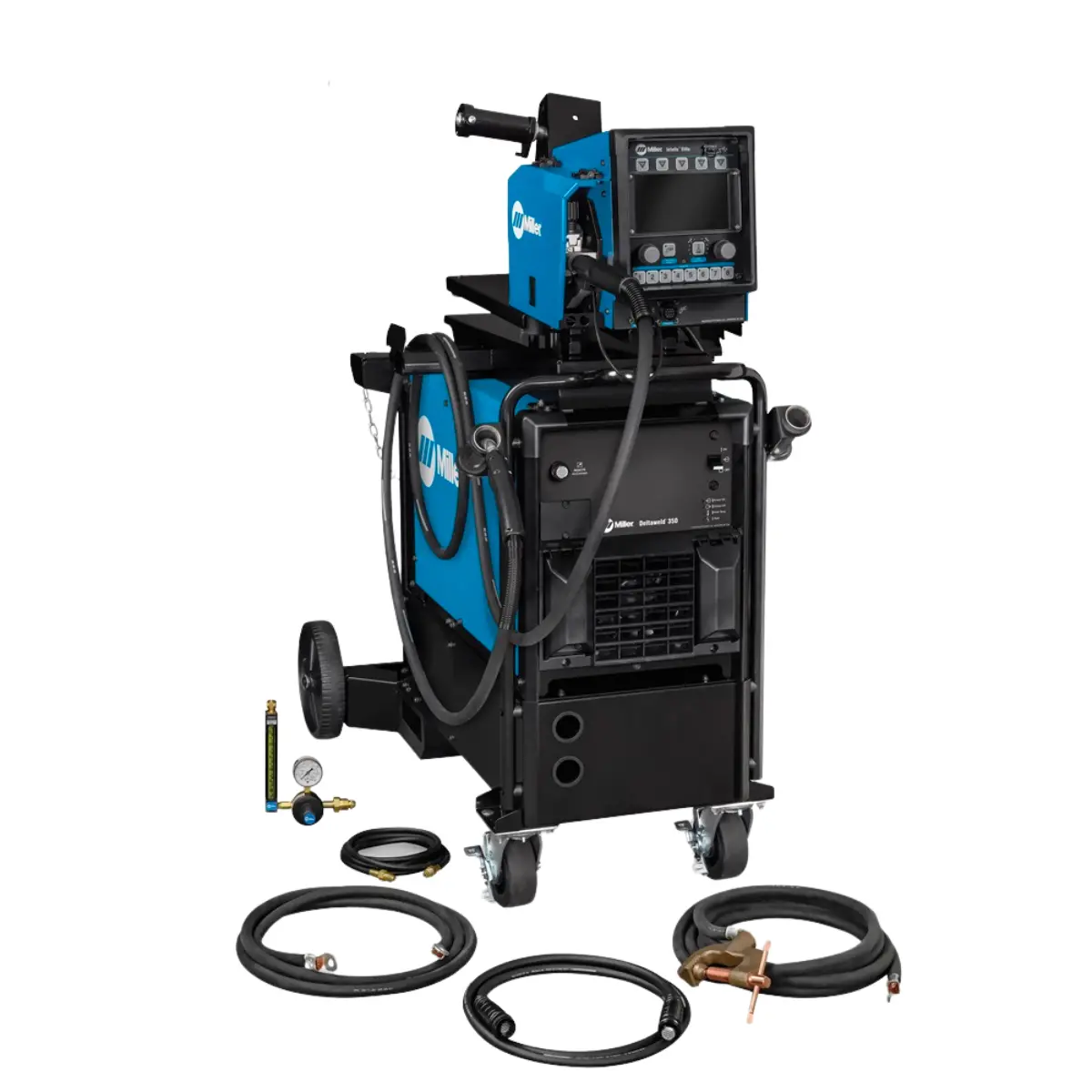 Miller Deltaweld 350 Migrunner With Intellx Elite Feeder - 951000142 1