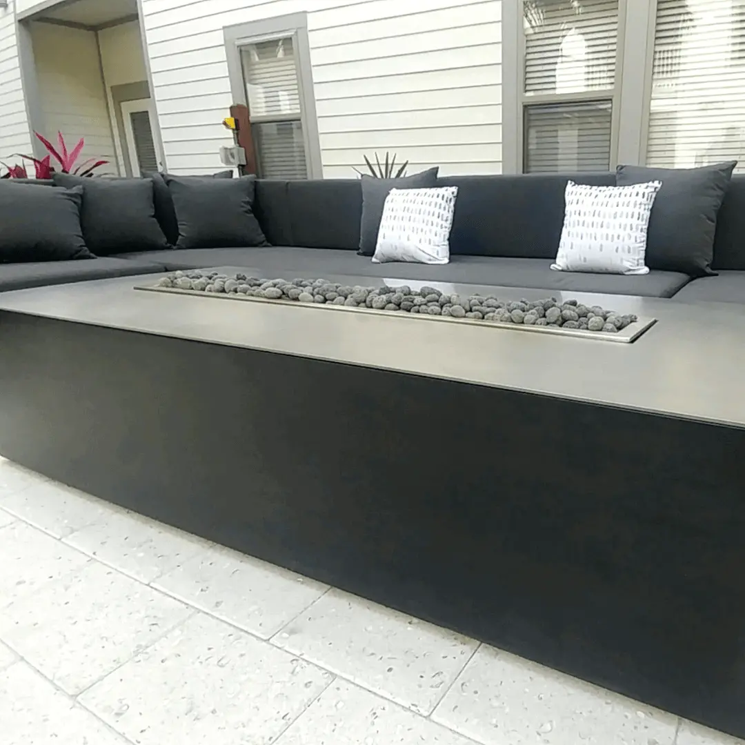 Linear Fire Pit 96" 1