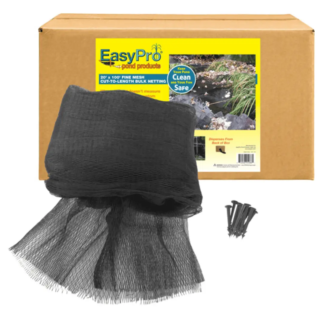 Pond Cover Netting - 3/8" Fine Mesh 1