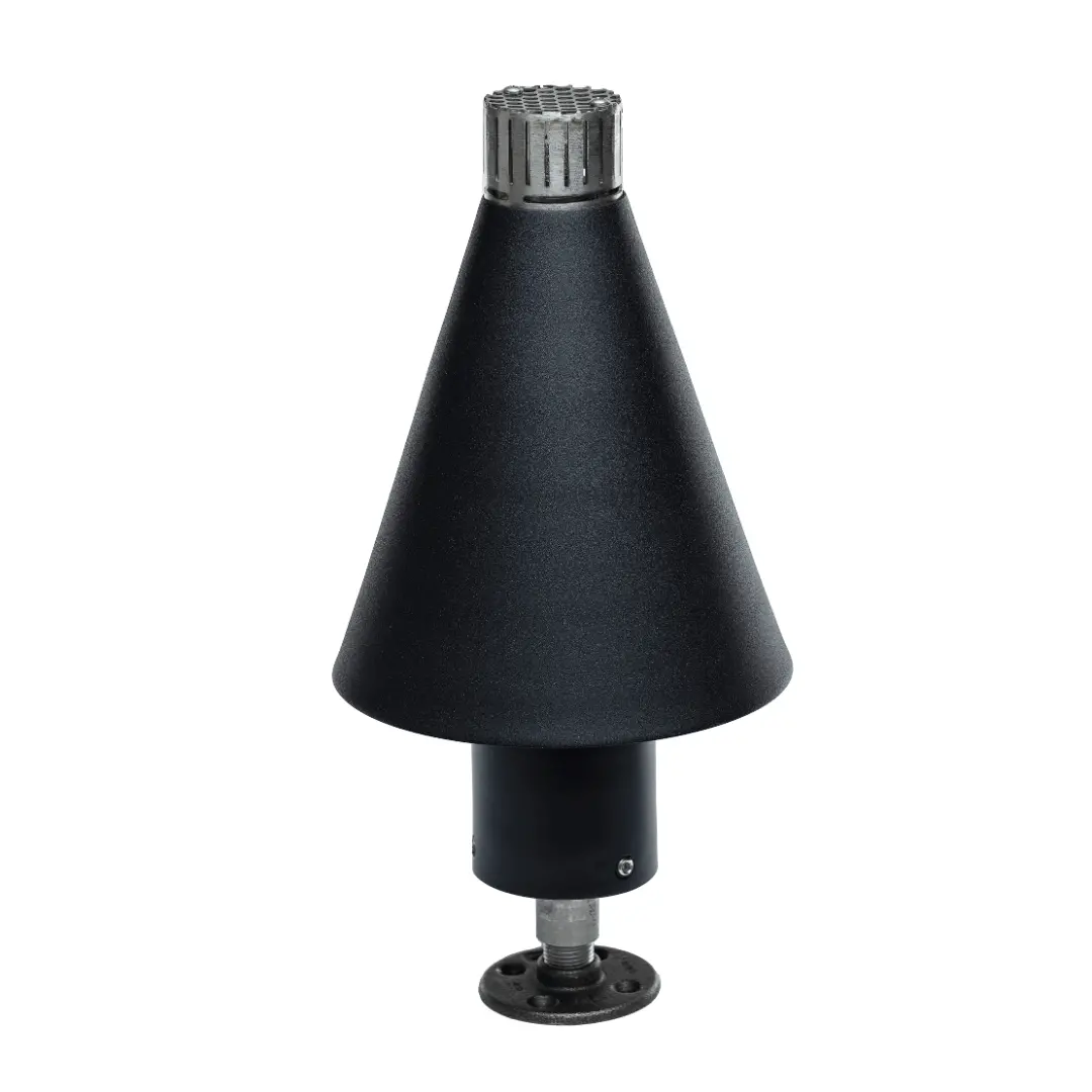 Tiki Torch - Black Cone 1