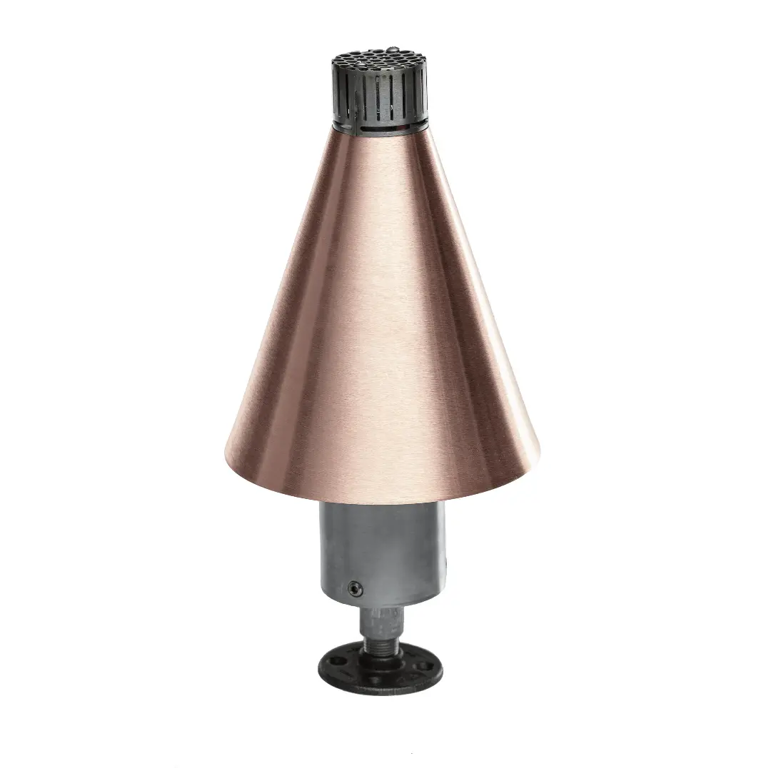 Tiki Torch - Copper Cone 1