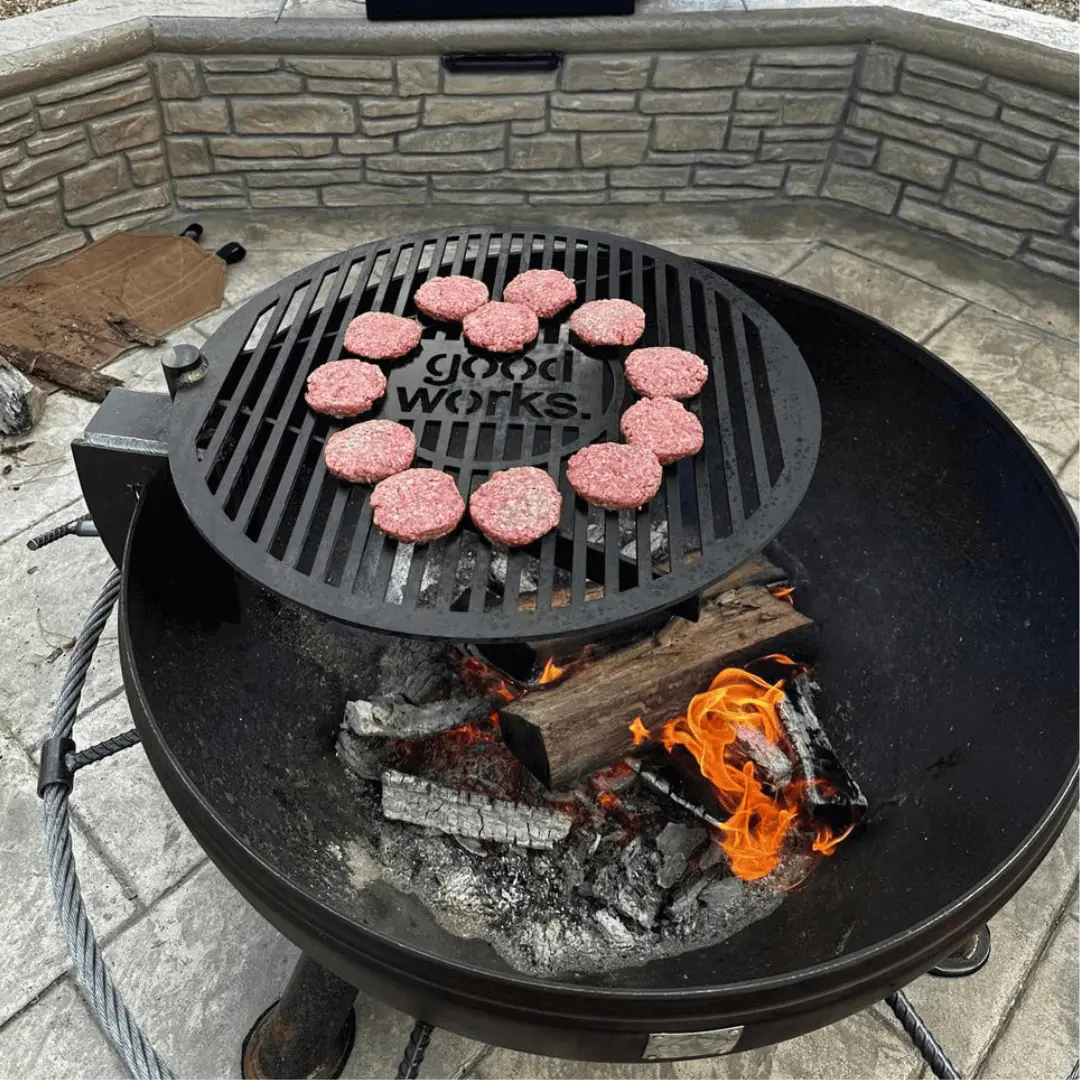 Customizable Fire Pit Cooktop 2