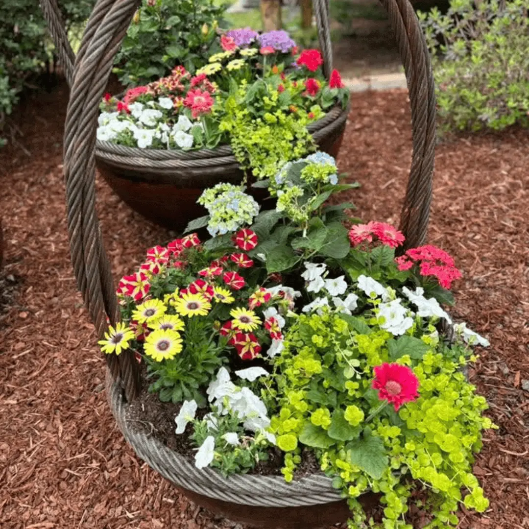 30" Garden Basket - Carbon Steel Feature - 100% Usa Made 1