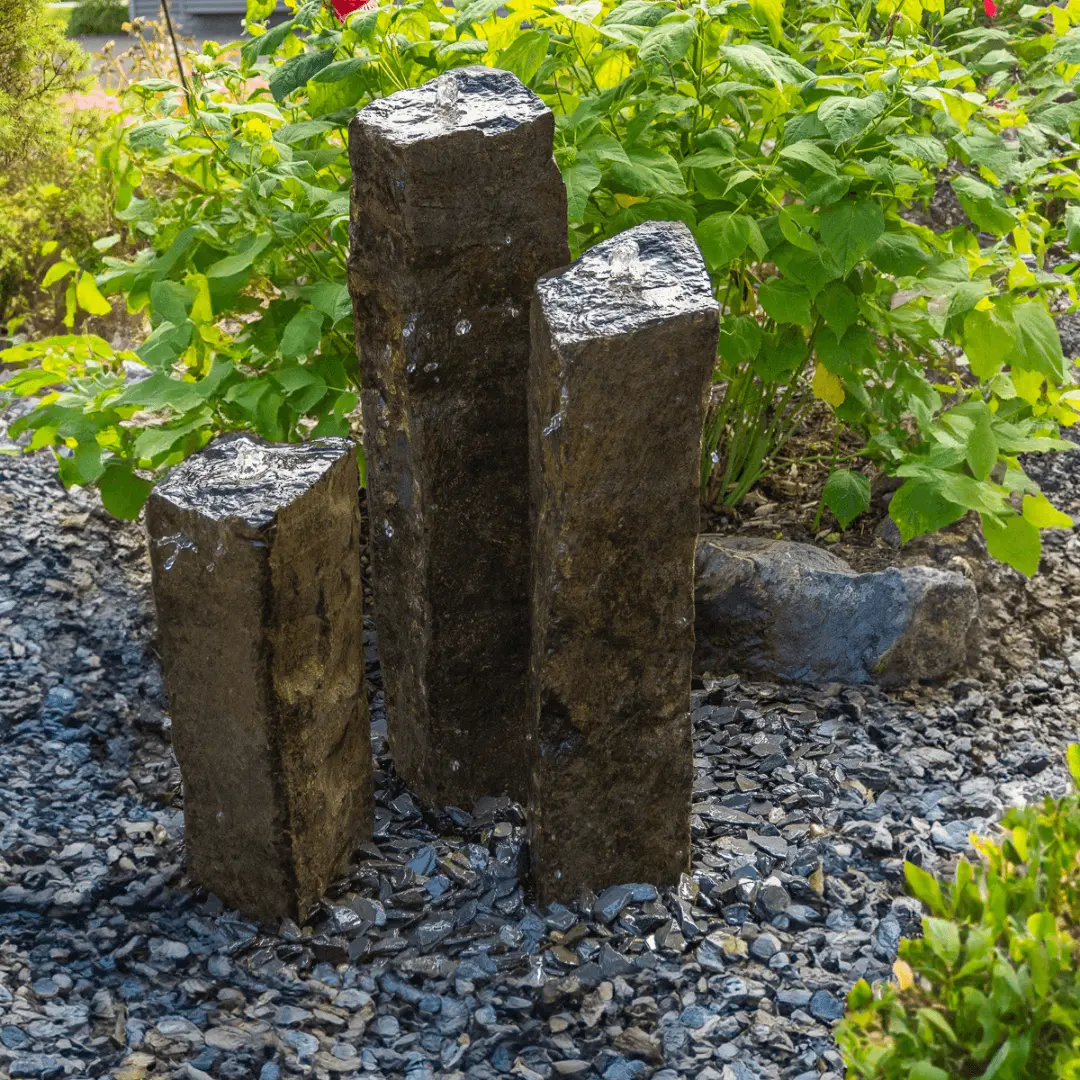 Medium Natural Top Real Basalt Three Pack Complete Kit- 14", 20", 27" 1