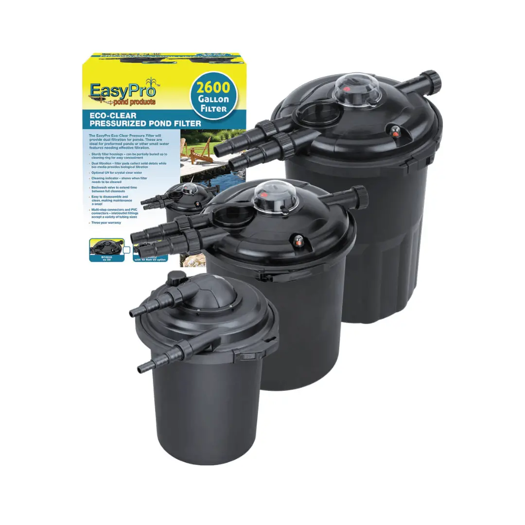 Eco-Clear Pressurized Filter 650 To 3900 Gallons 1