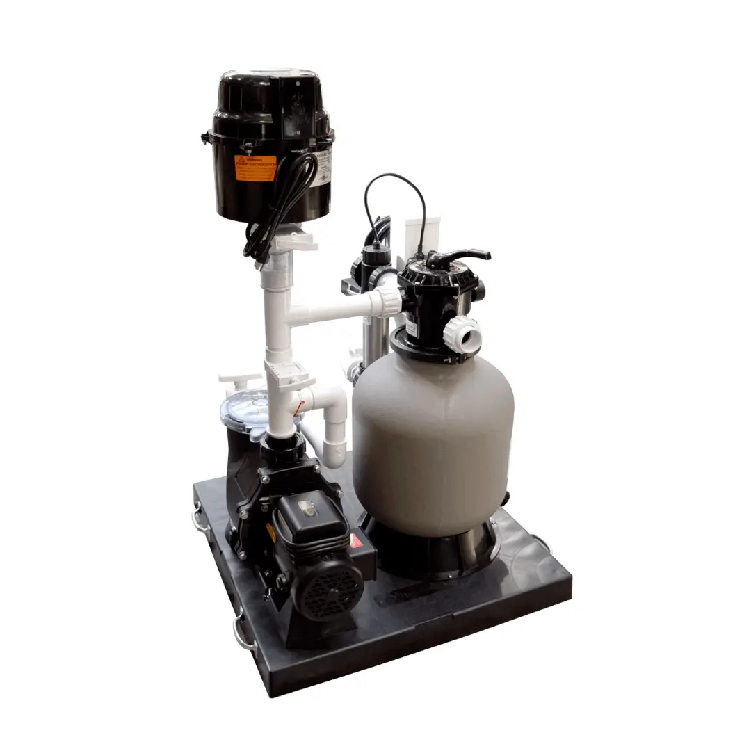 Deluxe Skid Mounted Pond Filtration Systems 1