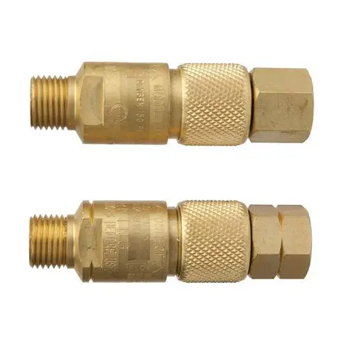 Victor Kwik-Connect Check Valve Pair - Torch To Hose - 0656-0000 1