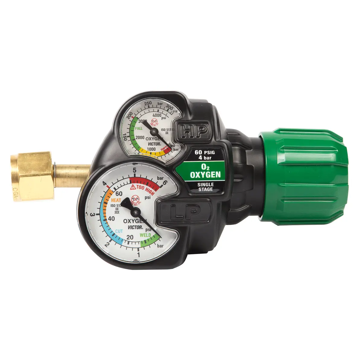 Victor Edge 2.0 Ess42 Hd Oxygen Regulator, Cga 540 - 0781-3601 1