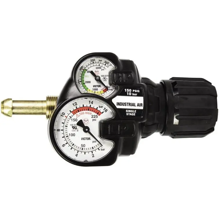 Victor Edge 2.0 Ess42 Industrial Air Regulator, Cga 590 - 0781-3614 1