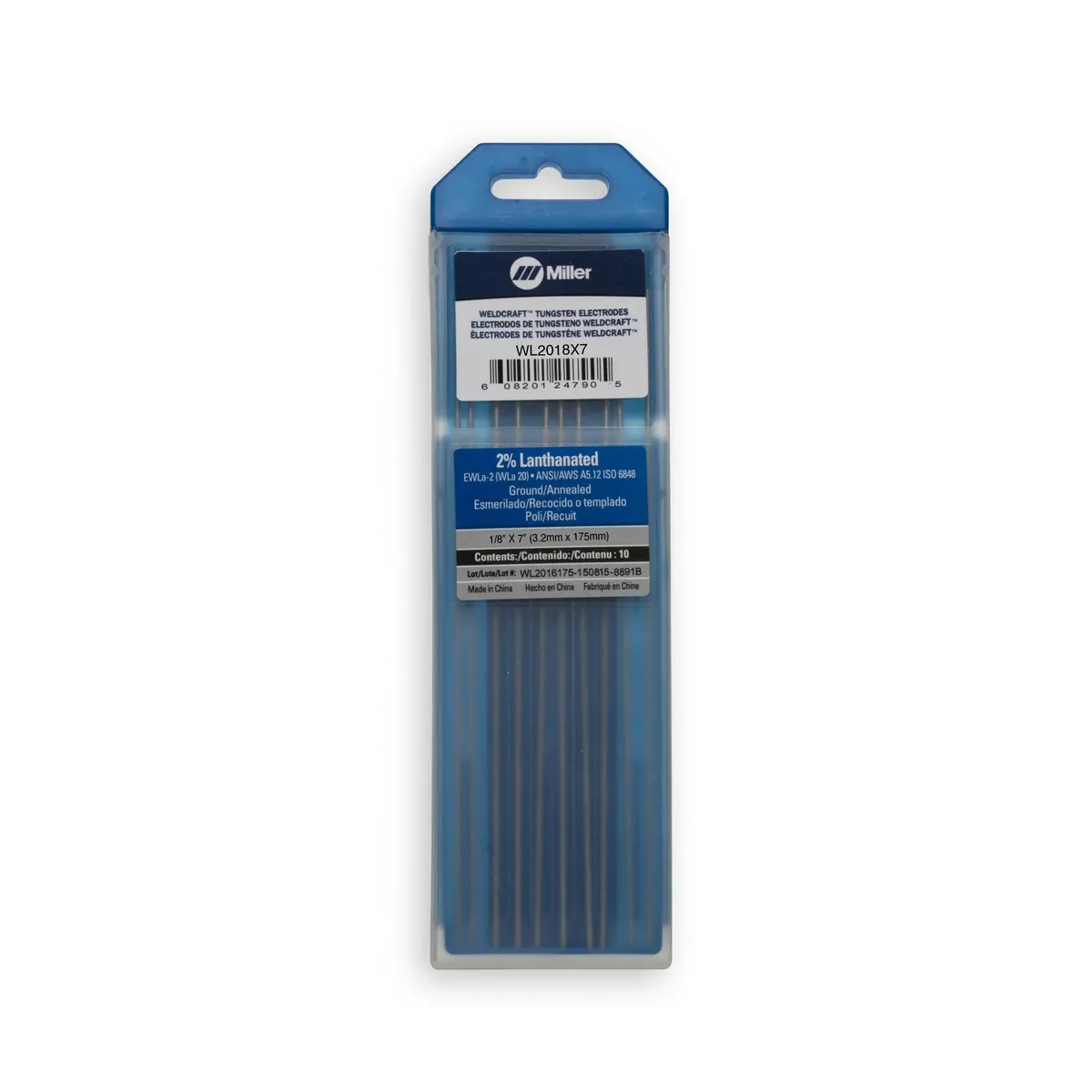 Weldcraft 2% Lanthanated Tungsten Selector - Ewla-2 4