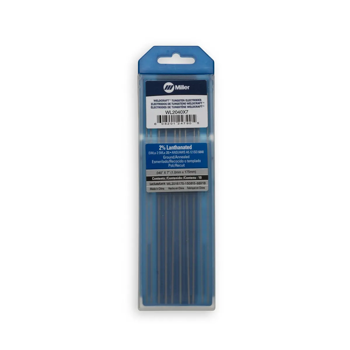 Weldcraft 2% Lanthanated Tungsten Selector - Ewla-2 1