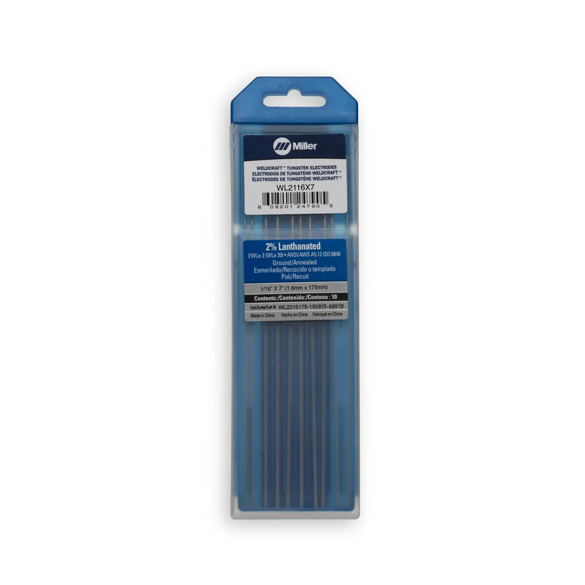 Weldcraft 2% Lanthanated Tungsten Selector - Ewla-2 2