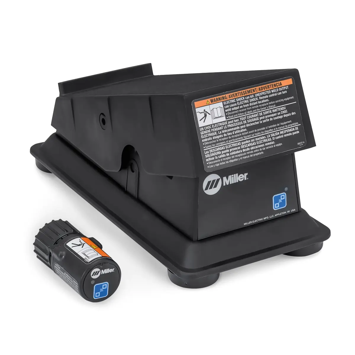 Miller Wireless Foot Control And 14-Pin Receiver - 301580 1