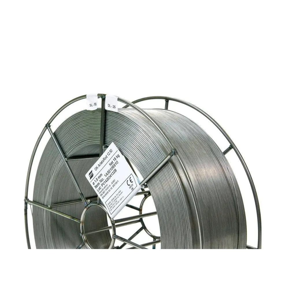 Esab Ok Aristorod 12.50 Mild Steel .030 Mig Wire 11 Lb. Spool 2