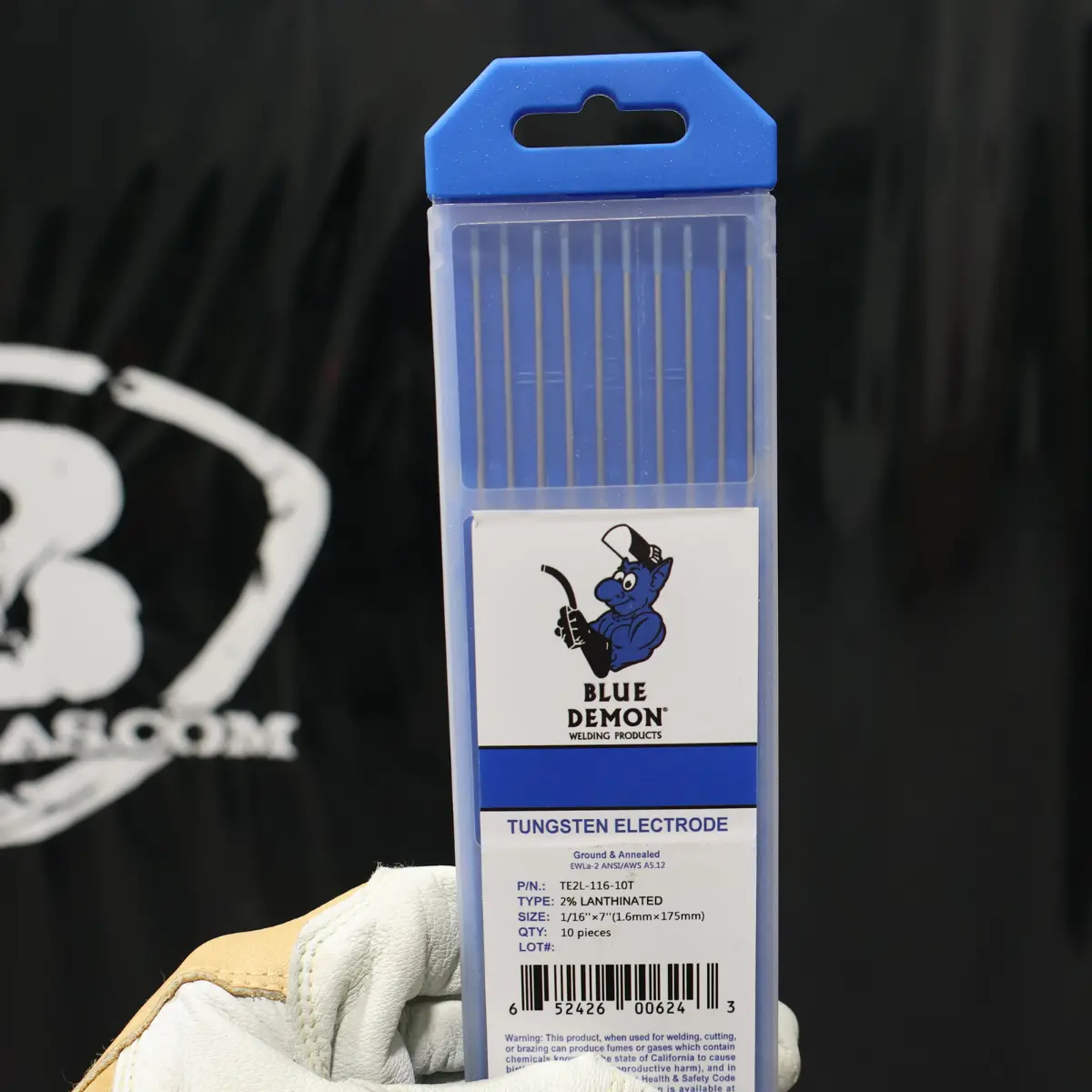 Blue Demon 2% Lanthanated Tungsten, 10/Pk - Te2l 2