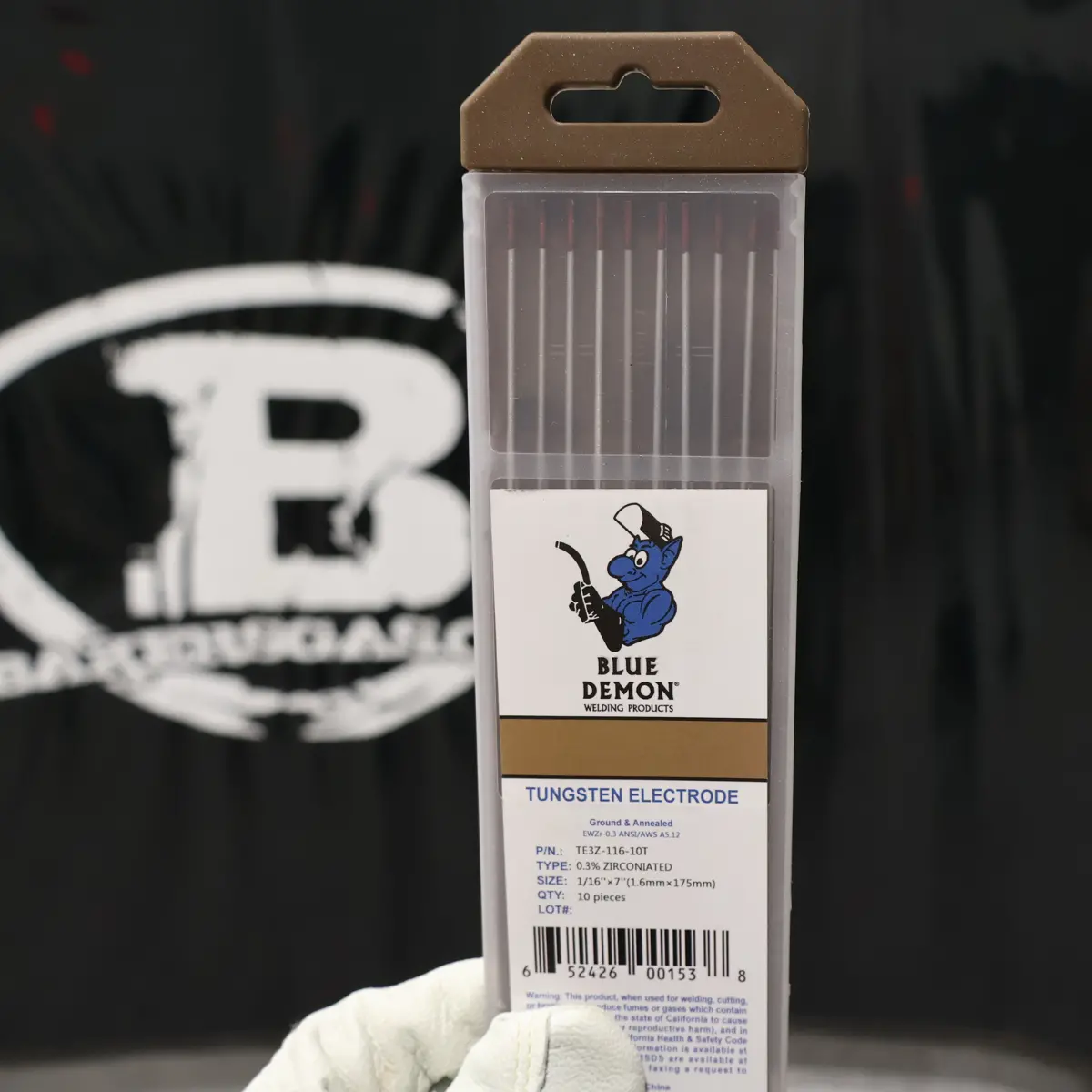 Blue Demon .03% Zirconiated Tungsten, 10/Pk - Te3z 2